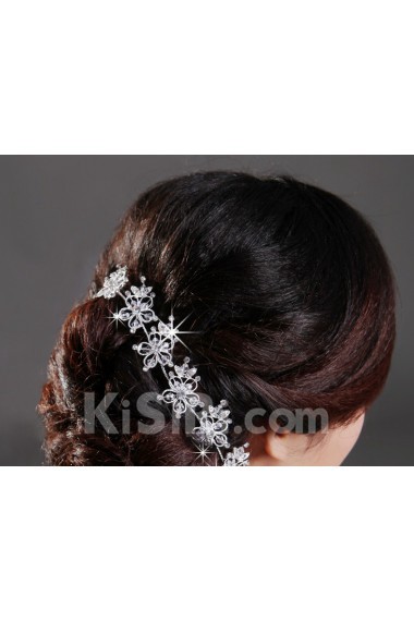 Alloy Wedding Headpiece With Beads