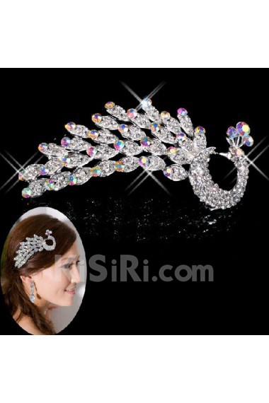 Alloy Wedding Headpiece With Rhinestone