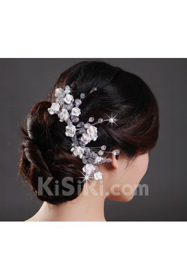 Alloy Wedding Headpiece With Beads