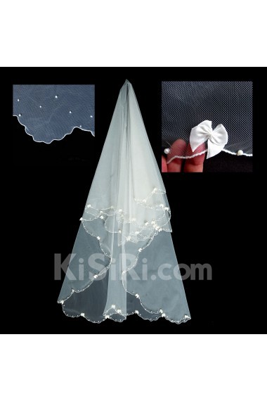 Elbow Length Wedding Veil