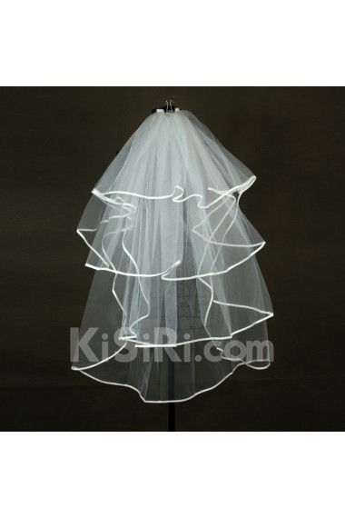 Fingertip Wedding Veil