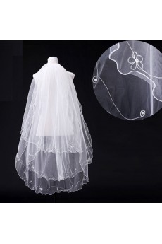 Fingertip Wedding Veil