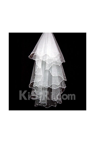 Fingertip Wedding Veil