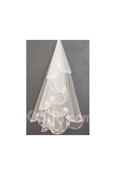 Fingertip Wedding Veil