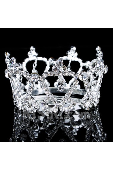 Beauitful Alloy and Rhinestiones Wedding Bridal Tiara