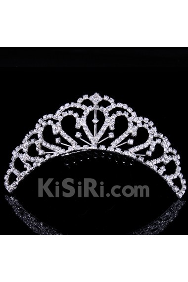 Gorgeous Alloy and Rhinestiones Wedding Tiara