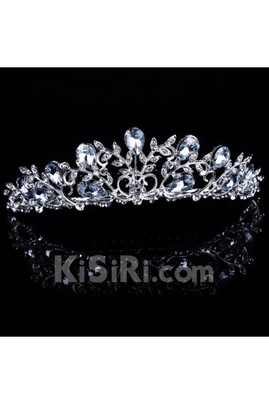 Rhinestiones and Zircons Wedding Bridal Tiara