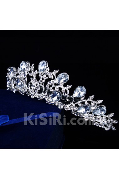 Rhinestiones and Zircons Wedding Bridal Tiara