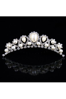 Pearls and Rhinestiones Wedding Bridal Tiara