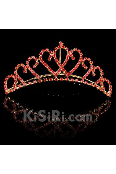 Alloy with Rhinestiones Wedding Bridal Tiara