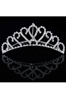 Alloy with Rhinestiones Wedding Bridal Tiara