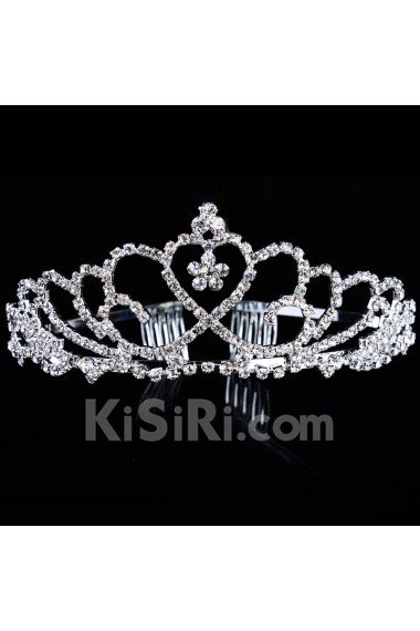 Gorgeous Zircon and Rhinestiones Wedding Bridal Tiara