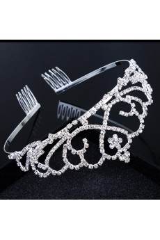 Gorgeous Zircon and Rhinestiones Wedding Bridal Tiara