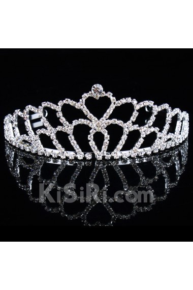 Beauitful Alloy with Rhinestiones Wedding Bridal Tiara