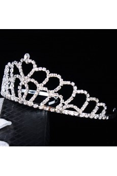 Beauitful Alloy with Rhinestiones Wedding Bridal Tiara