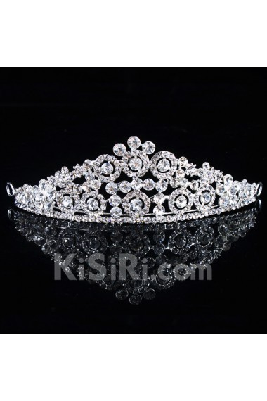 Beauitful Alloy with Rhinestiones Wedding Bridal Tiara 