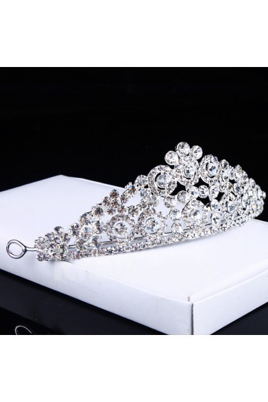 Beauitful Alloy with Rhinestiones Wedding Bridal Tiara 