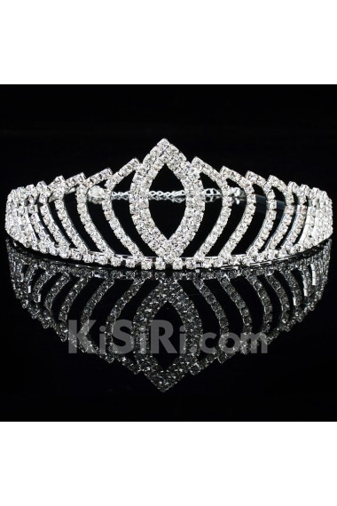 Alloy with Rhinestiones Wedding Bridal Tiara