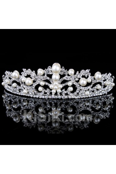 Beauitful Pearls and Rhinestones Wedding Bridal Tiara