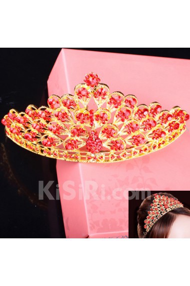 Gorgeous Alloy and Rhinestiones Wedding Bridal Tiara