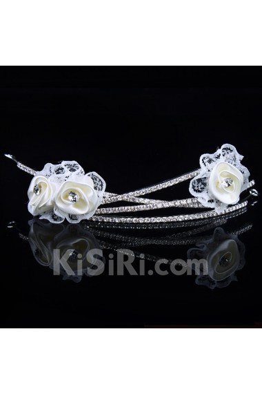 Gorgeous Four Colors Available Alloy Wedding Headpiece 