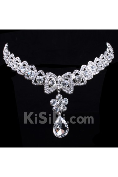 Gorgeous Alloy with Rhinestones Wedding Bridal Headpiece