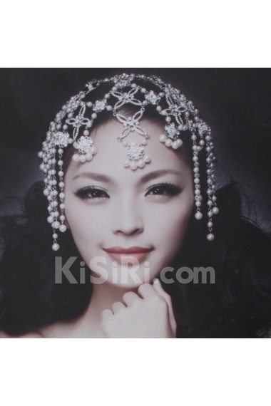 Gorgeous Alloy and Rhinestiones Wedding Bridal Headpiece