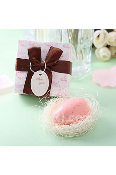 Egg Soap In Nest Baby Shower Favor