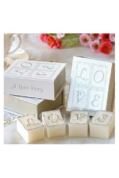 "Book of LOVE" Candle Set