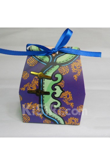 Chinese Qipao Favor Box (Set of 12)