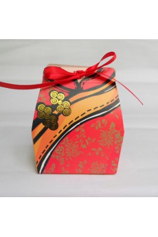 Chinese Qipao Favor Box (Set of 12)