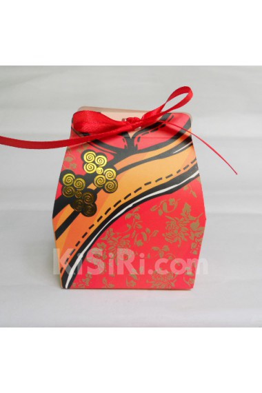 Chinese Qipao Favor Box (Set of 12)