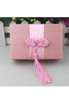 Square Favor Box With Chinese Knot