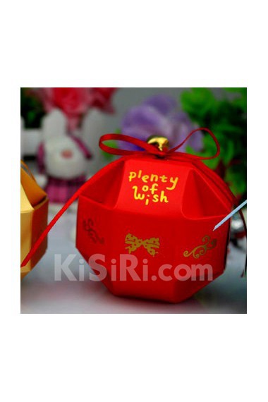 Chinese Lucky Style Favor Boxes (Set of 12)