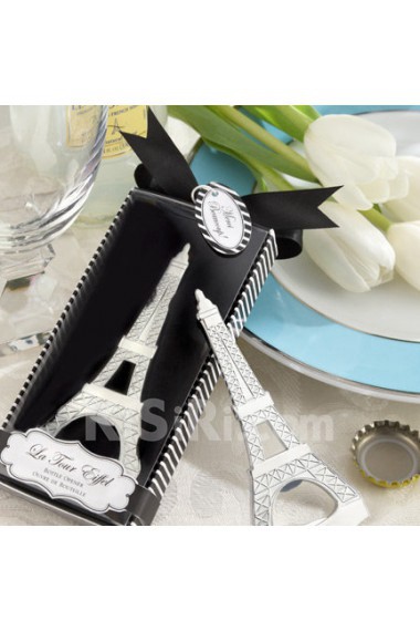 La Tour Eiffel Tower Chrome Bottle Opener