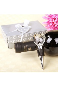 Crystal Sweetheart Bottle Stopper