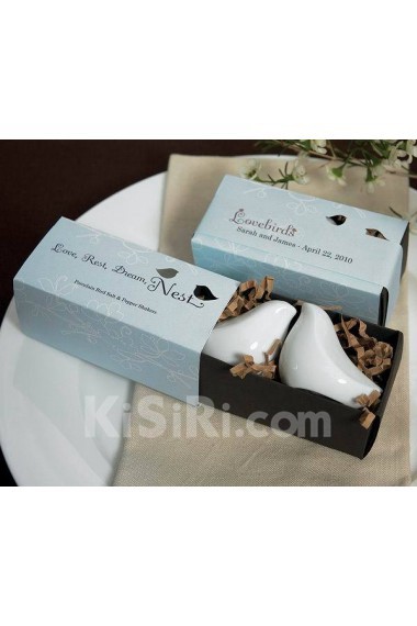 Ceramic Bird Salt & Pepper Shakerss Wedding Favor (Set of 2)