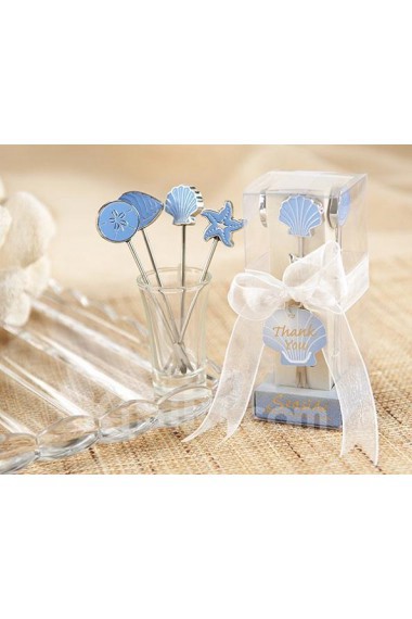 Seaside Hors d'oeuvre Picks Wedding Favor (Set of 4 Pieces)