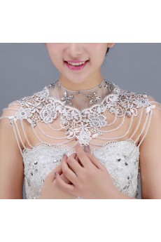 Ladies'Rhinestone Lace Crystal Shoulder Chains