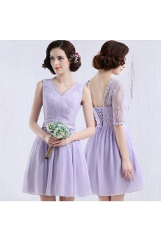 Chiffon Short/Minin A-line Dress