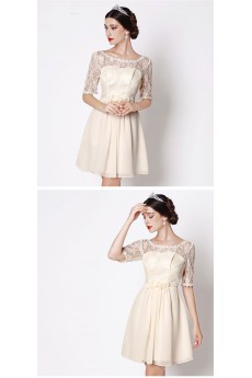 Chiffon Short/Minin A-line Dress