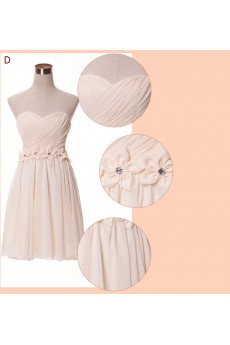 Chiffon Short/Minin A-line Dress