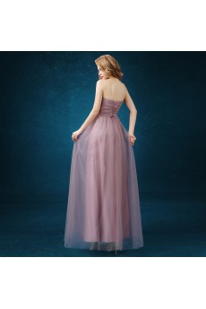 Tulle Floor Length A-line Dress