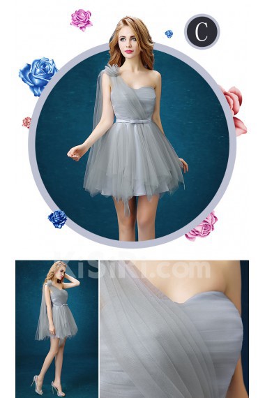 Tulle Short/Minin A-line Dress