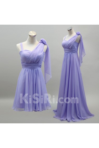 Chiffon Sweetheart A-line Dress