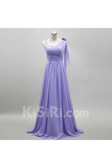 Chiffon Sweetheart A-line Dress