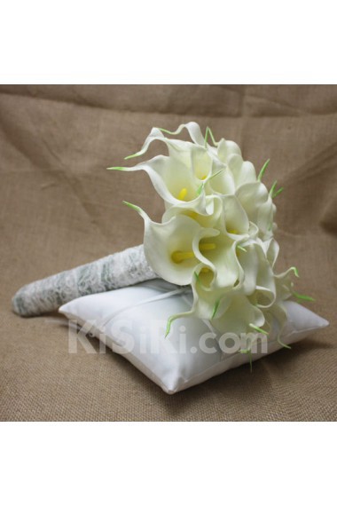 Romantic IvorCalla Wedding Bridal Bouquet