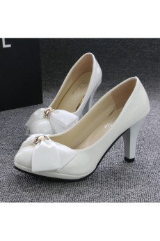 Handmade Bow Wedding Shoes