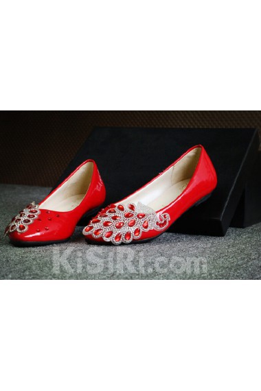 Handmade Rhinestone Wedding Shoes