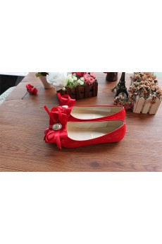 Handmade Bow Wedding Shoes